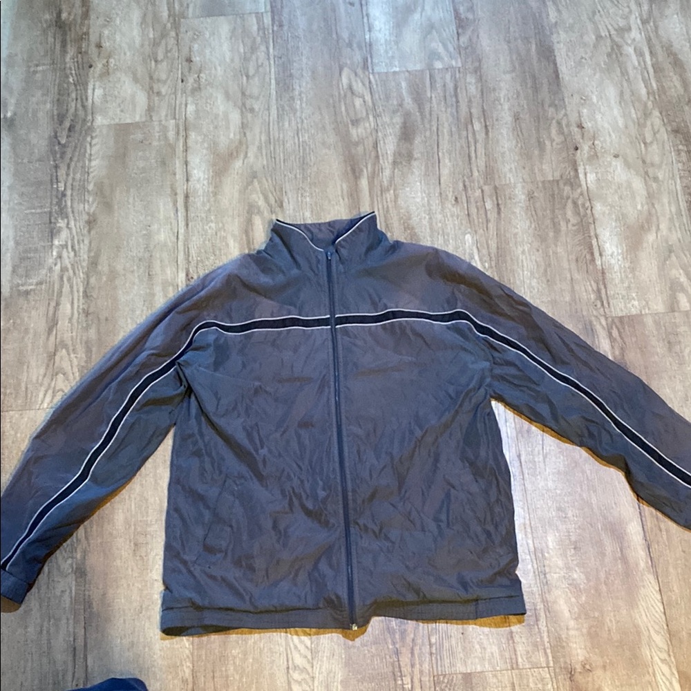 Men's Vintage Gray PROSPIRIT Windbreaker Jacket